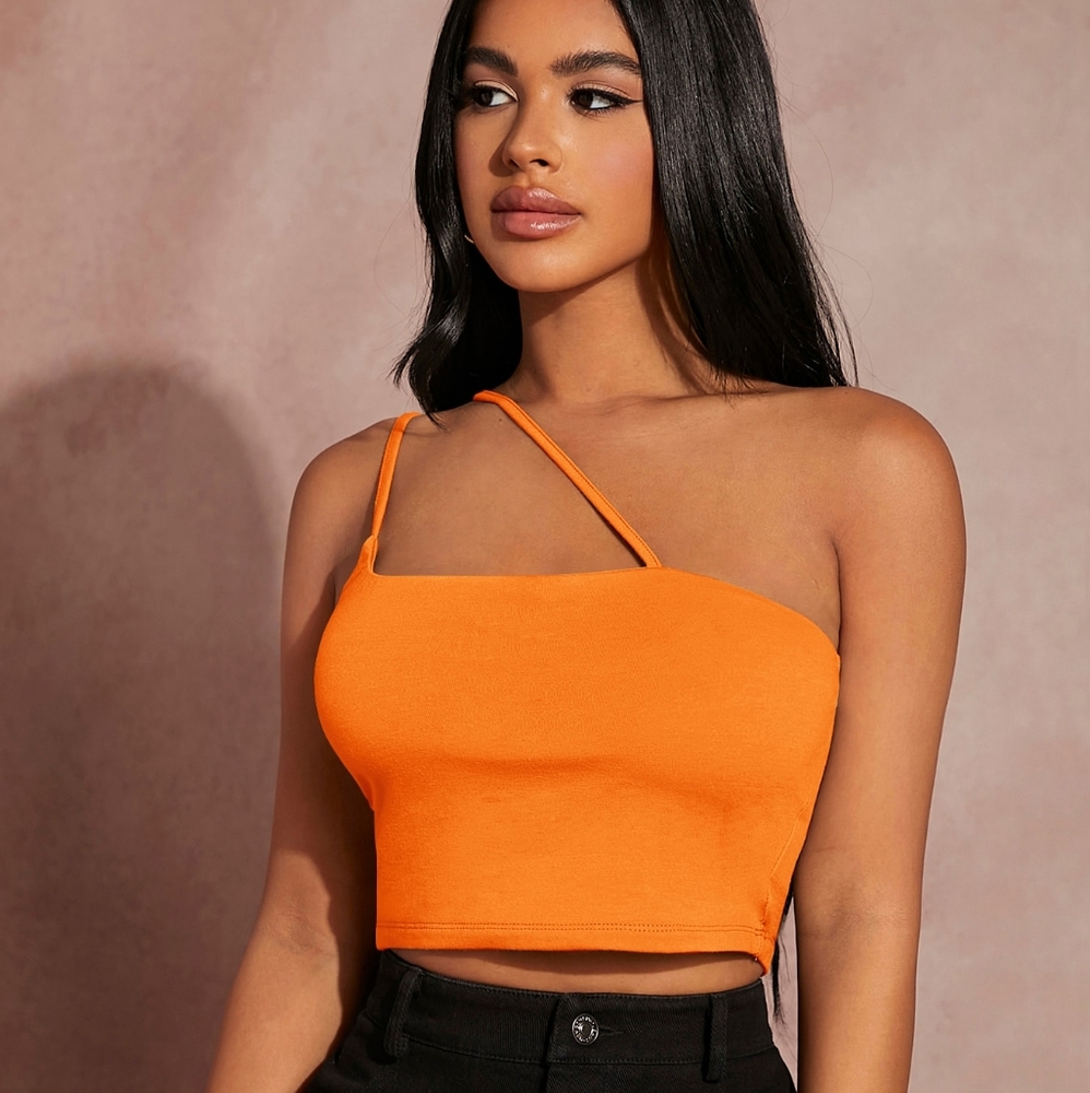 Shein Sxy Strappy Crop Top